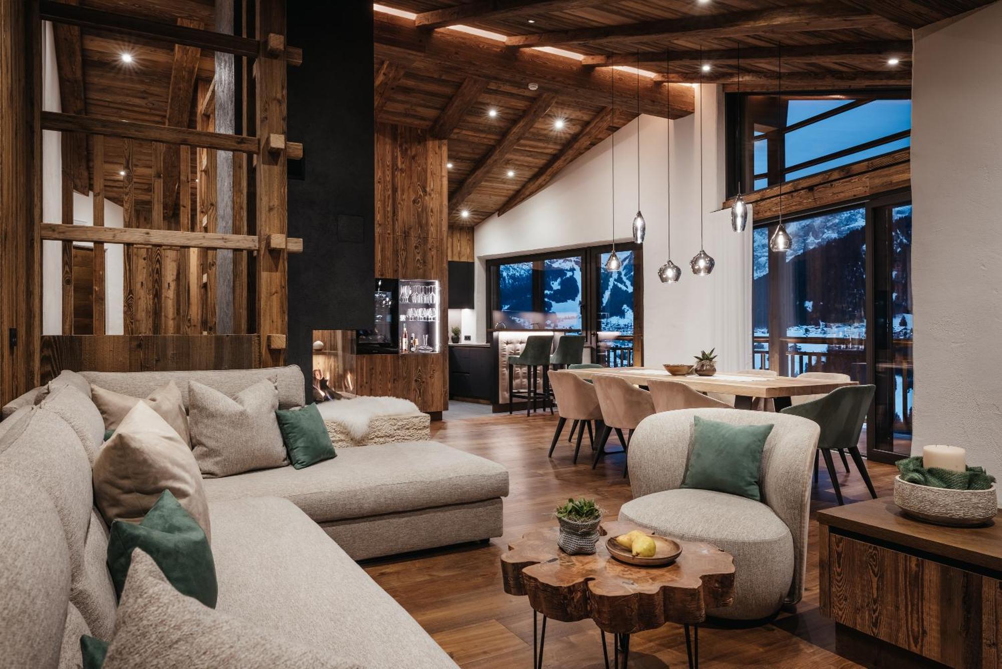 Luxury Chalet Lefiro Santa Cristina Val Gardena Exterior foto